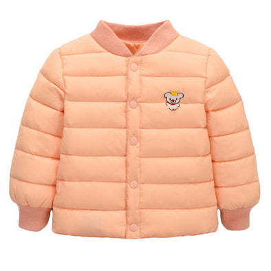 New Kids Children Winter Thicken Warm Stand Collar Long Sleeve Coat Outwear Everyday Holiday Boys Cute Casual Solid